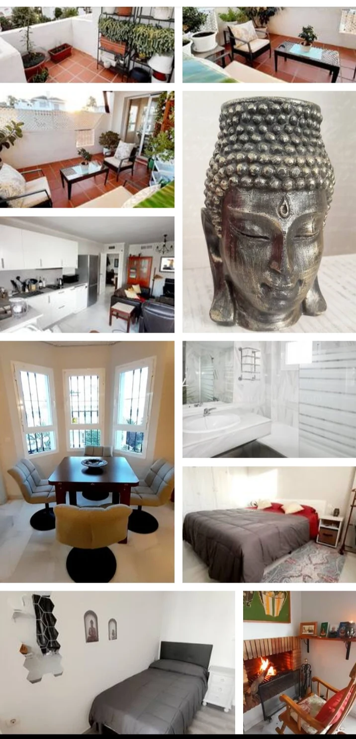 Terraces and interiors of the Phase 4 duplex penthouse